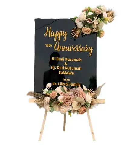 Papan Bunga Akrilik MUNA